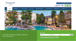 Desktop Screenshot of governorsgateapartments.com